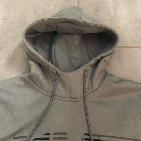 Under Armour Men’s Cold Gear L/S Loose Fit Cold Gear Spectrum Hoodie-Sz L-EUC - Picture 2 of 11